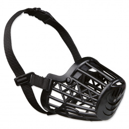 Trixie náhubok plastový veľkosť M-L 26 cm čierny