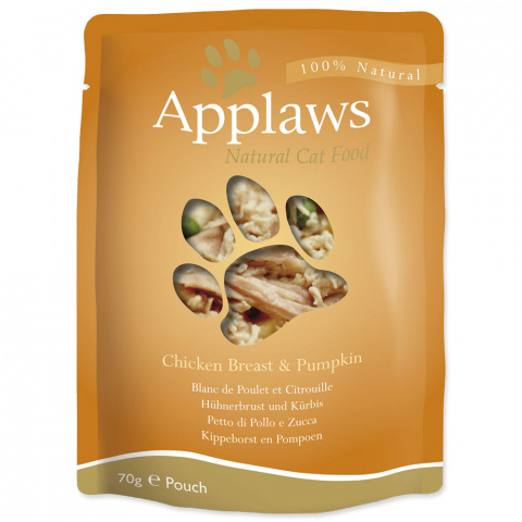 Kapsicka Applaws Cat Chicken a Pumpkin 70g title=