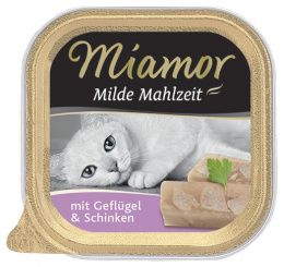 Vanička MIAMOR Milde Mahlzeit hydina + šunka 100g