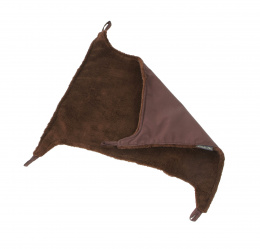 Odpočívadlo Hamaka de luxe závesné, hnedé 34 x 34cm