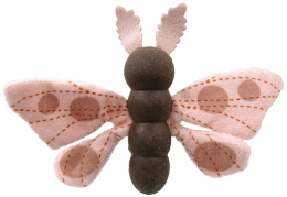 Hracka MC Catnip motyl mix 15cm