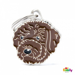 My Family známka gravírovacia lagotto romagnolo hnedý