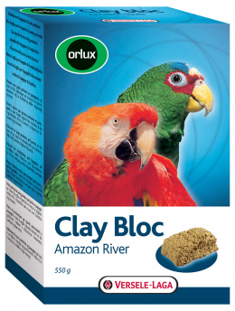 ORLUX Clay Bloc Amazon River 550g blok ílový pre väčších papagájov