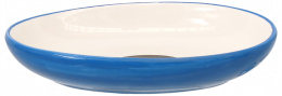 Miska MC keramicka oval potlacena ryba modra 13x9x2,5cm 0,19l