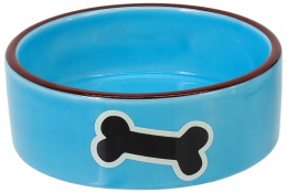 Miska DF keramická potlačená kosť modra 12,5x4,5cm 0,29l