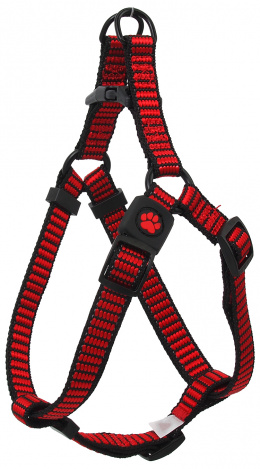 Postroj AD Premium M červeny 2x53-77cm