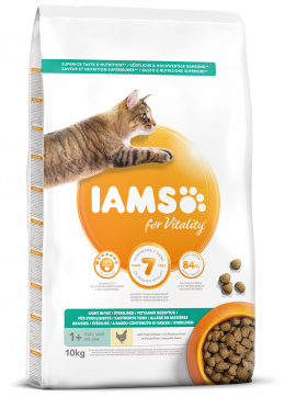 IAMS granuly pre dospelé mačky  Weight Control kuracie 10kg