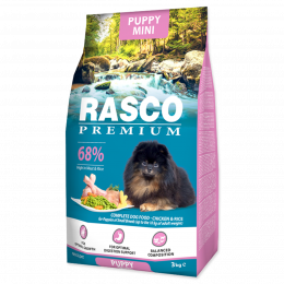 Rasco Premium dog granuly Puppy Junior Small 1 kg