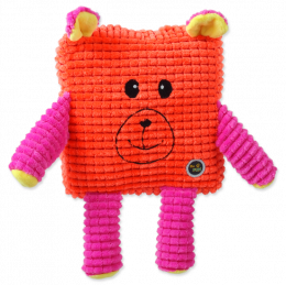 BeFun hračka CALYPSO senior štvorec oranžový  17,5 cm