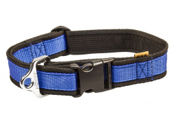 Bafpet obojok nylon modrý  4 x 43-74 cm 