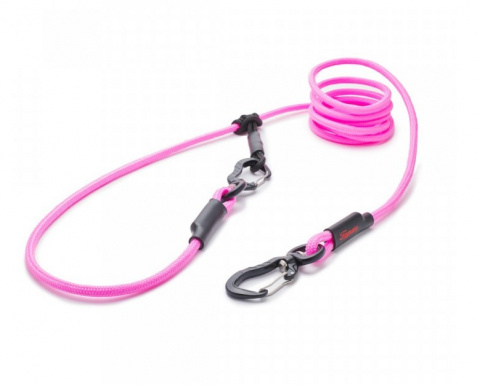  Tamer Vodítko lanové Easylong Twist mini 2m ružové title=