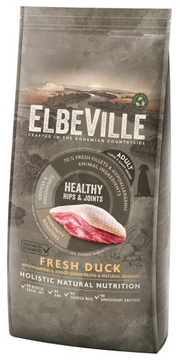 ELBEVILLE  granuly Adult Large Fresh Duck Healthy Hips and Joints 11,4kg