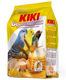 Kiki GoldenMousse krmivo pre vtáky s vajíčkom 1 kg