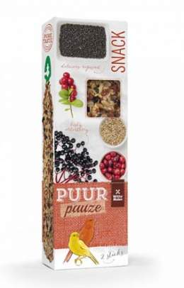 WM PUUR tyčinka pre kanáriky baza a brusnice 60 g 