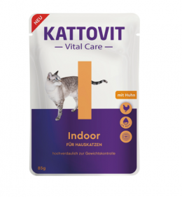 Kattovit Indoor kapsičky kura 85g