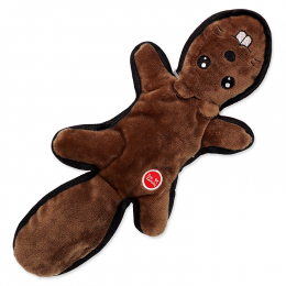 Dog Fantasy Recykled hračka veverička  pískacia so šuštiacim chvostom 39 cm