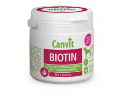 Canvit Biotin pre psov na srsť 230 g 