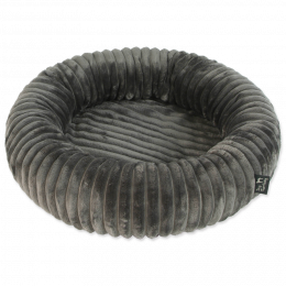 Pelech Dog Fantasy Stripe okrúhly šedivý 70cm