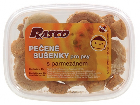 Sušenky Rasco pro psy 100g parmazán