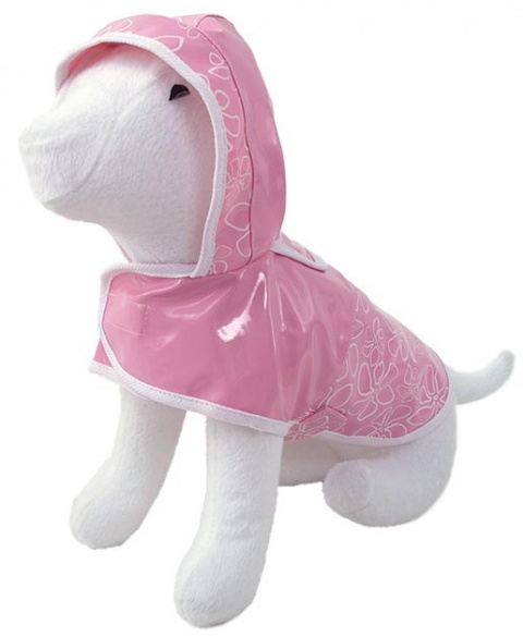 Pláštěnka DOG FANTASY DeLuxe růžová L
