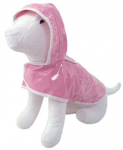 Pláštěnka Dog Fantasy DeLuxe růžová 25cm