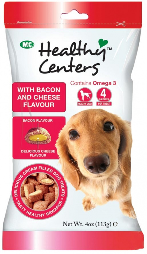 Pochoutka HEALTHY CENTERS slanina a sýr 113g