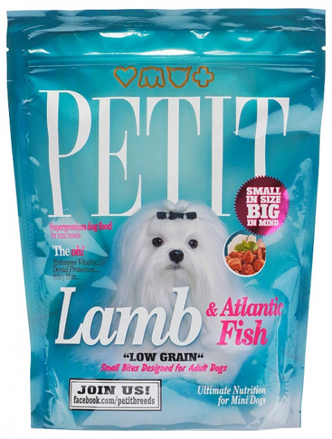 PETIT Dry Adult Lamb &amp; Atlantic Fish Low Grain 300g