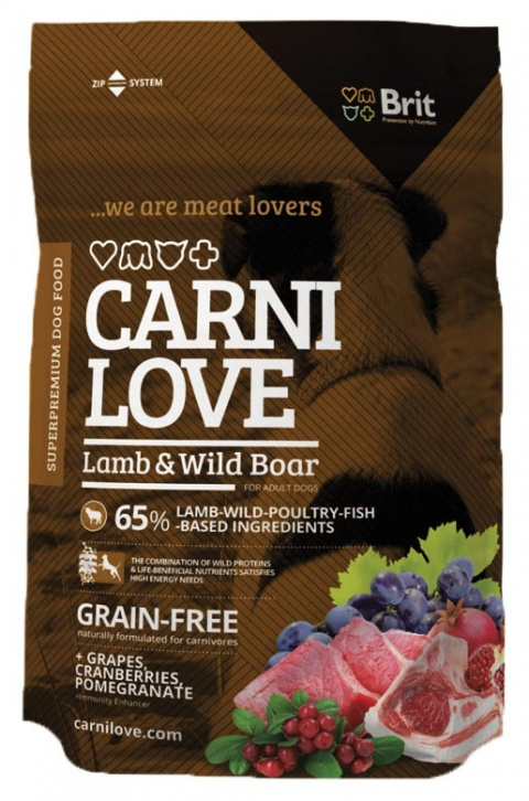 CARNILOVE Lamb and Wild Boar 1,5kg