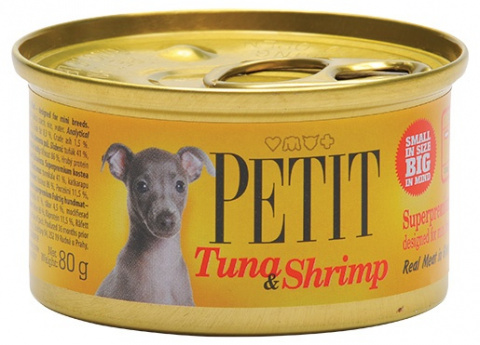 PETIT Canned Tuna &amp; Shrimp 80g