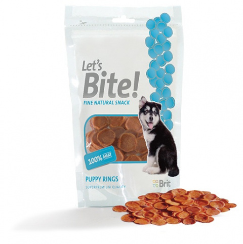 BRIT Care Lets Bite Puppy Rings 80g