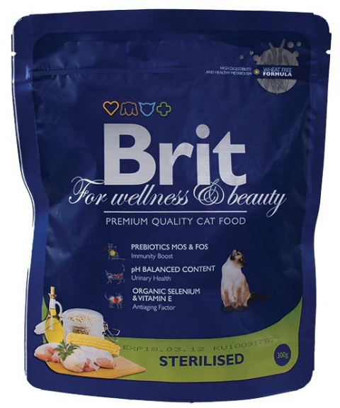 BRIT Premium Cat Sterilised 300g