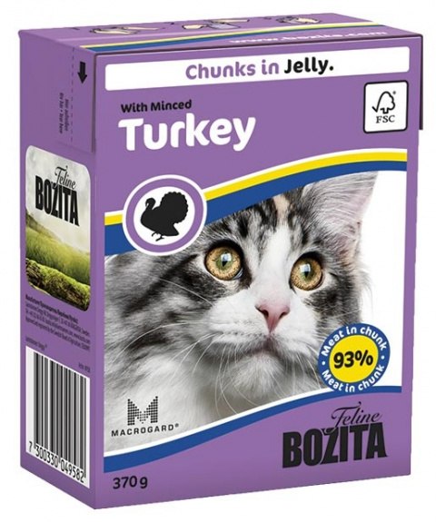 BOZITA kousky v želé s krůtou - Tetra Pak 370g
