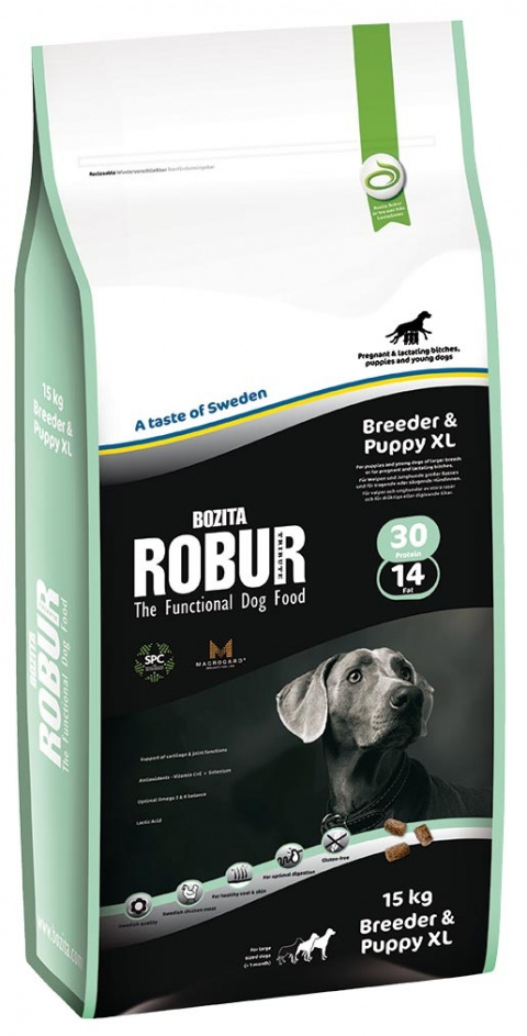 ROBUR Breeder &amp; Puppy XL 15kg