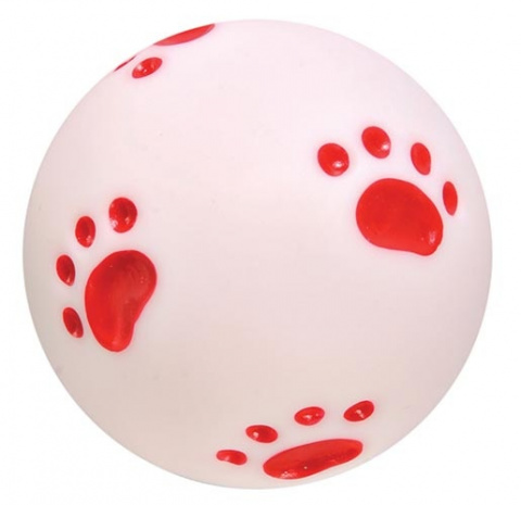 Hračka pro psy Trixie míček vinylový se zvukem 10cm
