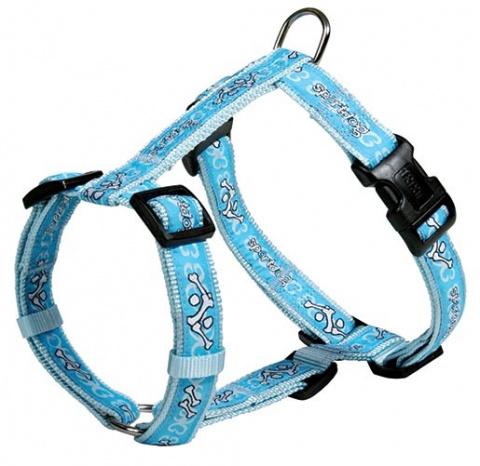 Postroj pro psy Trixie Modern Art Sportdog XS 25-35cm*10mm modrá