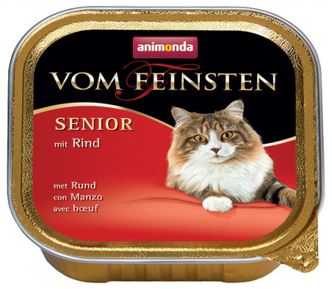 Paštika ANIMONDA Vom Feinsten Senior hovězí 100g title=