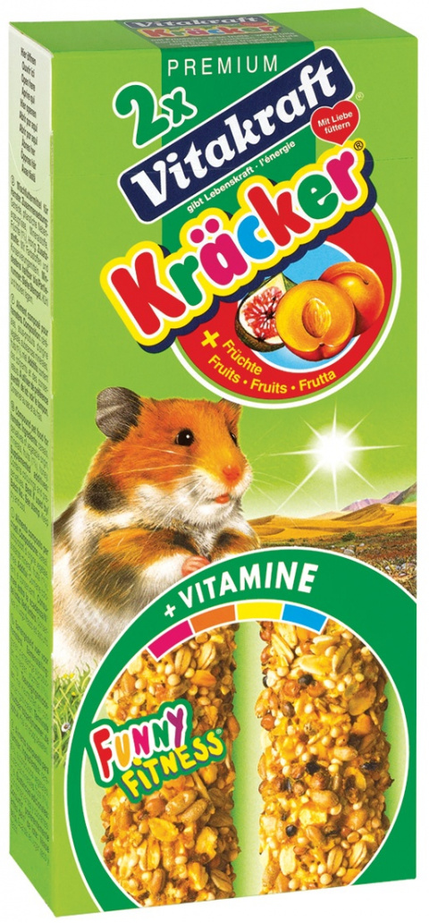Kracker VITAKRAFT Hamster Fruit 2ks