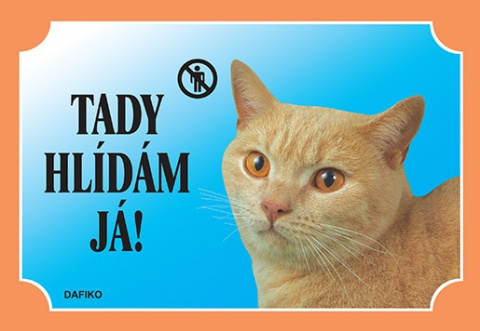 Tabulka DAFIKO kočka