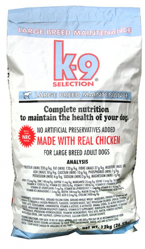 K-9 Maintenance Large Breed 12kg