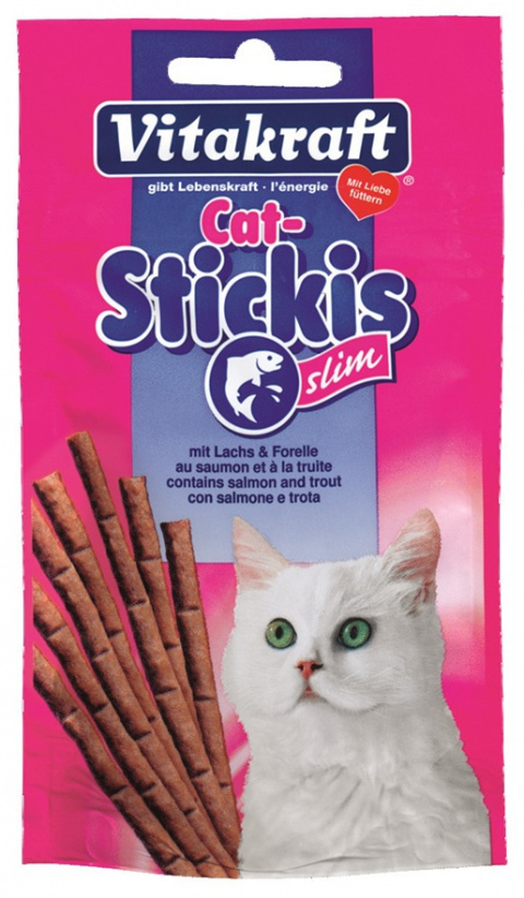 Cat Stickis VITAKRAFT Slim salmon + trout 12ks
