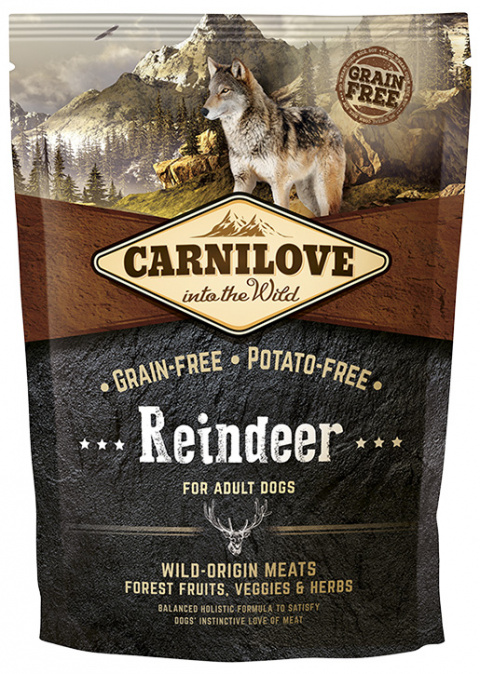 Carnilove Reindeer Adult 1,5kg title=