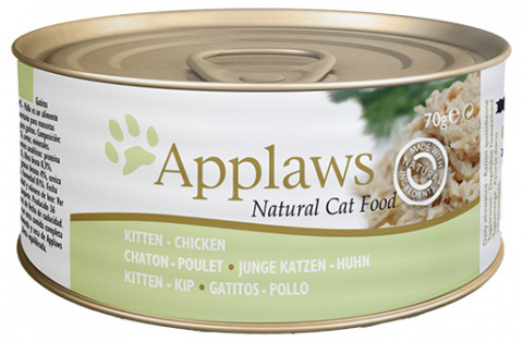 Konzerva Applaws Kitten kuře 70g title=