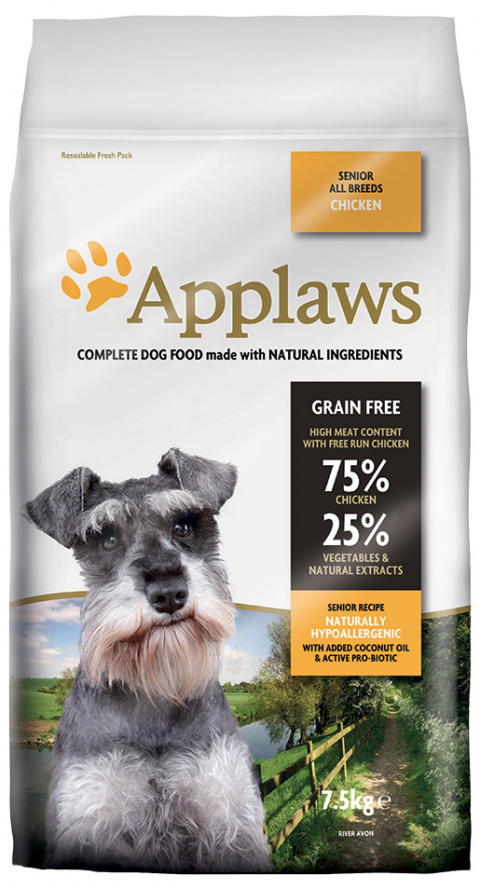 Krmivo Applaws Dry Dog Chicken Senior 7.5kg