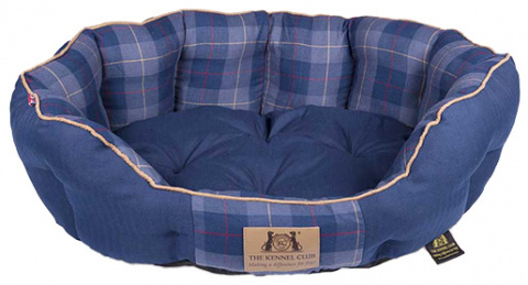 Pelíšek Kennel Club Donut L tmavě modrý