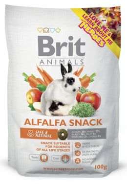 BRIT Animals ALFALFA SNACK for RODENTS 100g