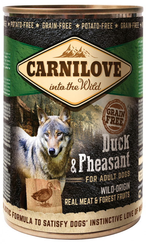 Konzerva Carnilove Wild Meat Duck &amp; Pheasant 400g title=