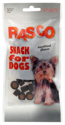 Pochoutka Rasco kolečka losos 50g