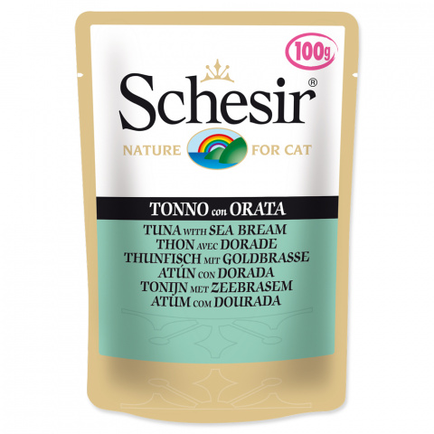 Kapsička SCHESIR tuňák+pražma 100g