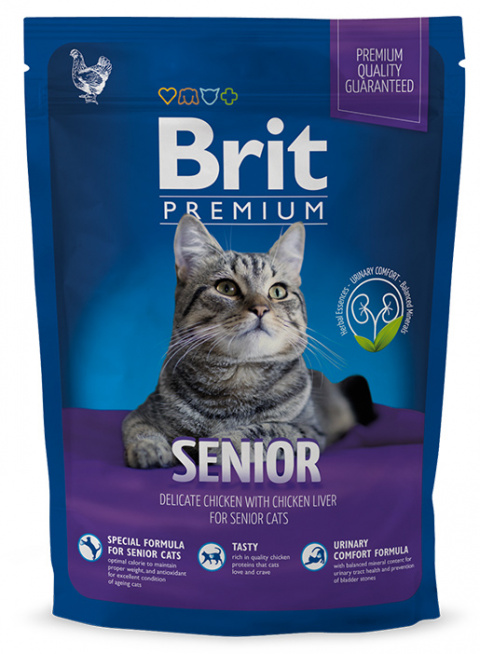 BRIT Premium Cat Senior 1,5kg title=