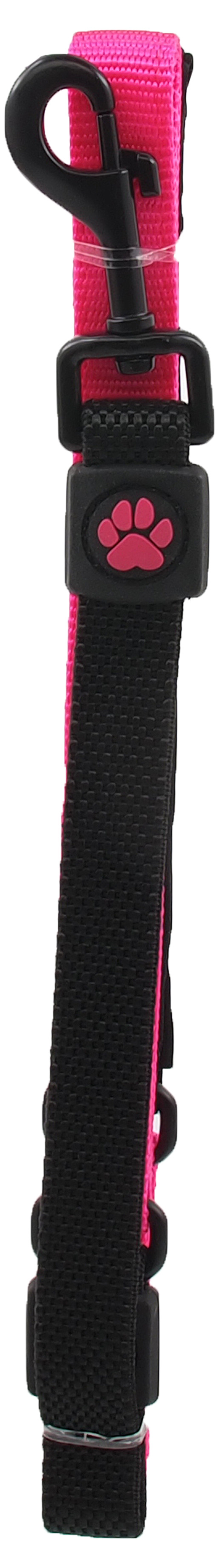 Vodítko Active Dog Bungee Neoprene M růžové 2x120cm Vodítko Active Dog Bungee Neoprene M růžové 2x120cm